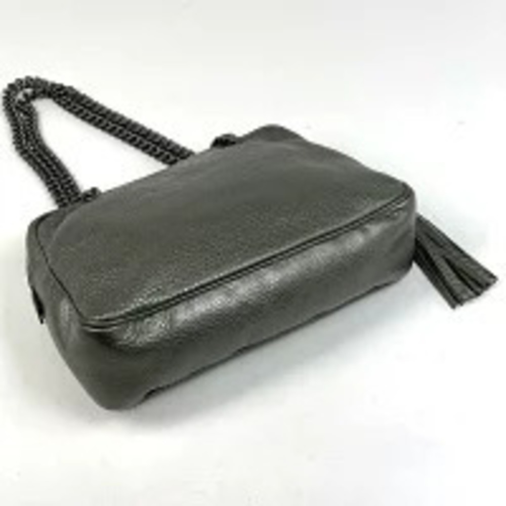 Gucci Shoulder Soho Chain Interlocking GG Tassel Fringe Double Metallic Bag